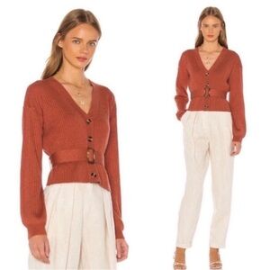 Song of Style Romi Cardigan Terracotta